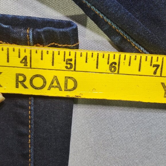 American Eagle jeans jeggings super stretch women's size 8 ink blue  akinny - Picture 13 of 13